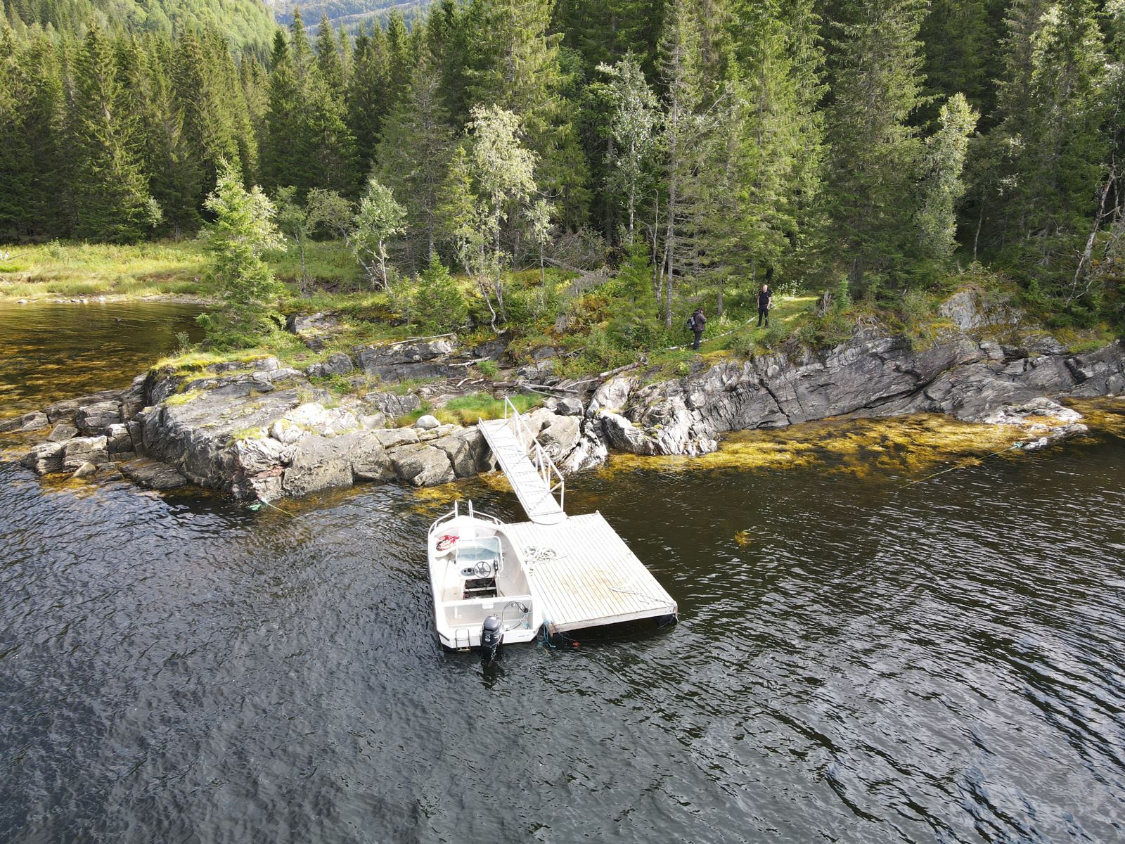 Flytebrygge på Grytbogen