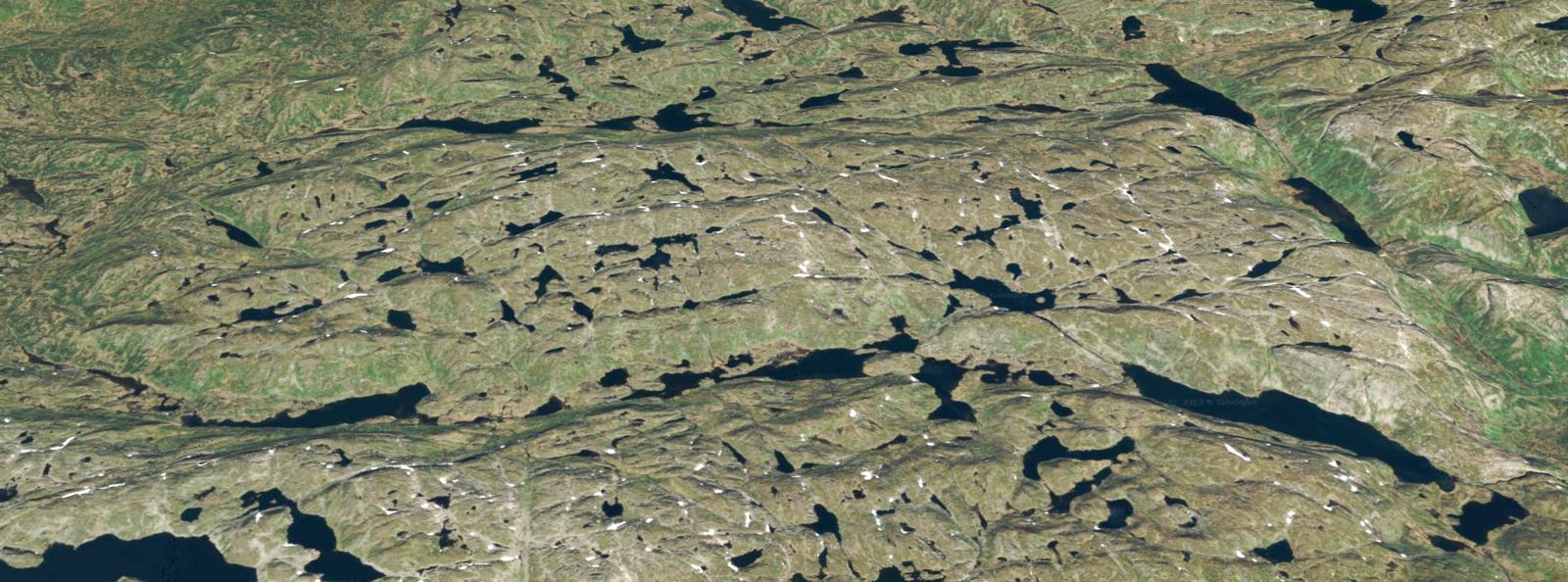 Oversikt fra sør - Google Earth