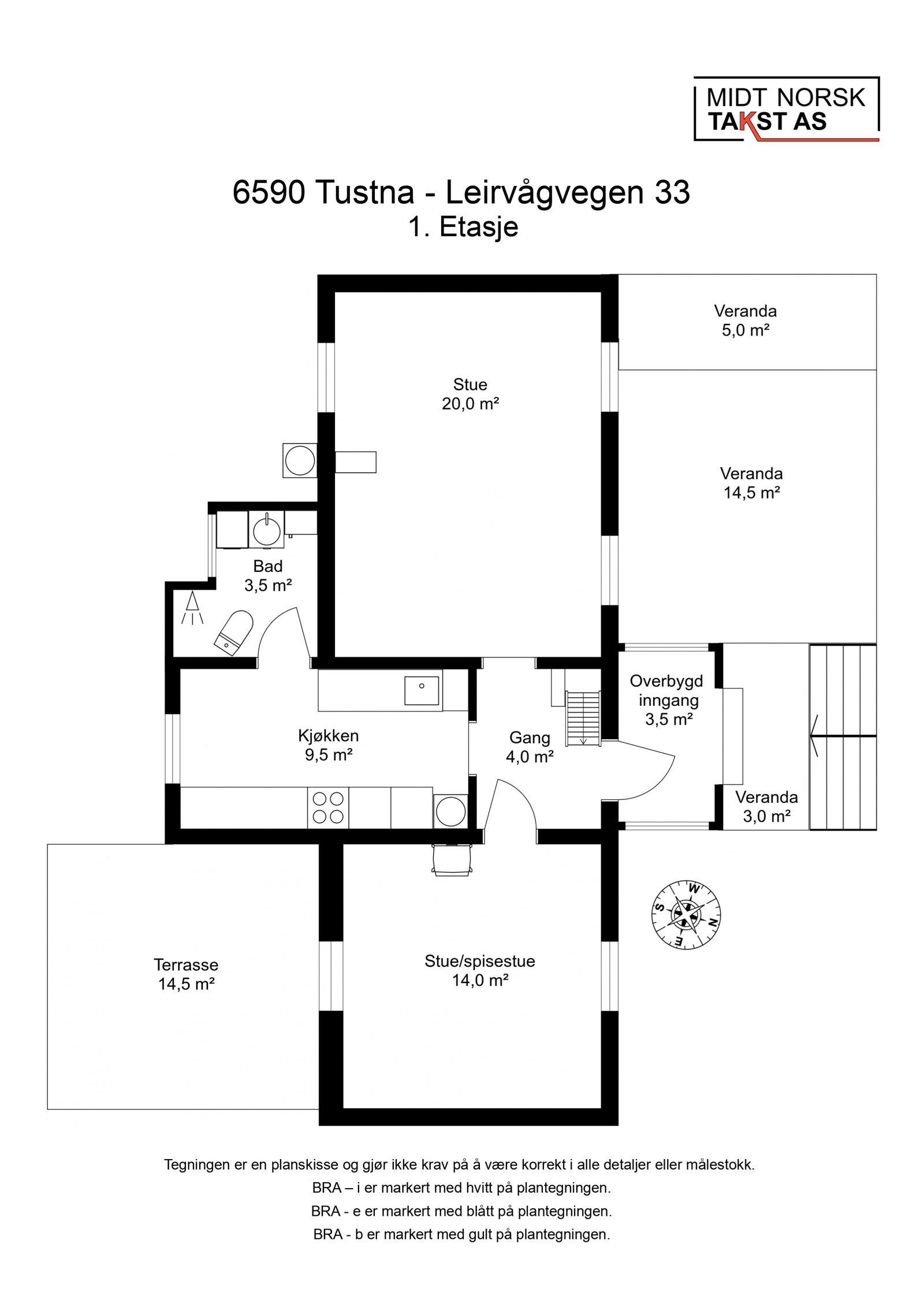 Planskisse 1. etasje